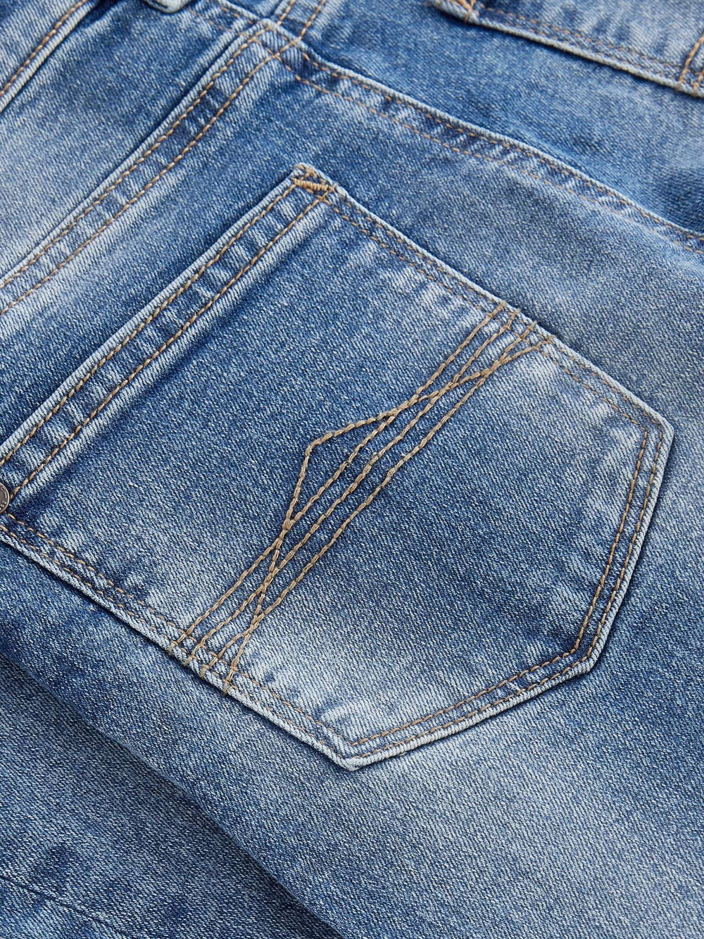 Джинсы стрейч для мальчика Next B51-252, Синий