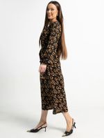 Платье Аура с поясом (черное) П15121-10М LT Collection