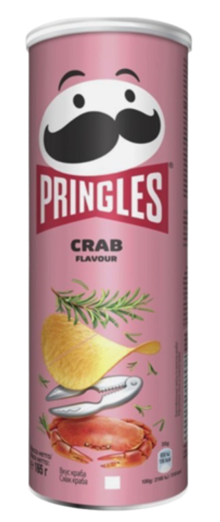 Чипсы Pringles со вкусом краба
