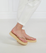 Вьетнамки EA7 - бежевый(XFQ013 XK322)