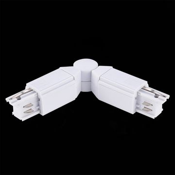 ST030.509.18 Поворотный угол для трехфазного шинопровода ST-Luce Белый TRACE