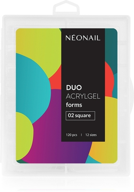 NEONAIL Duo Acrylgel Forms - , 120 szt.