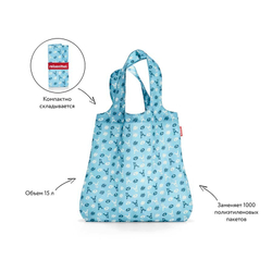 Сумка складная mini maxi shopper bavaria denim