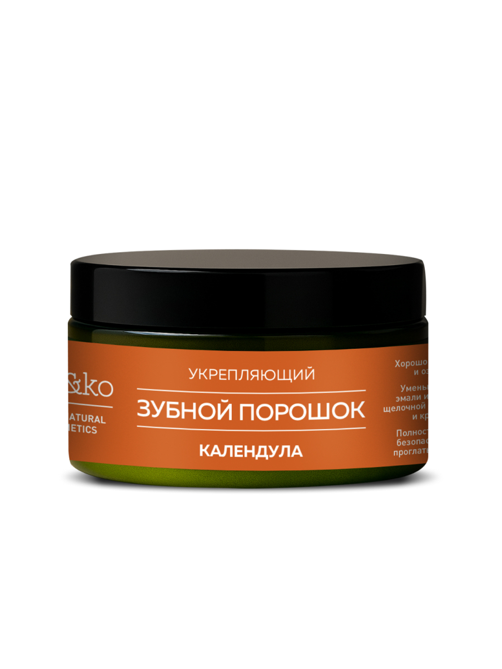 Зубной порошок MI&KO Календула укрепляющий, 50 г
