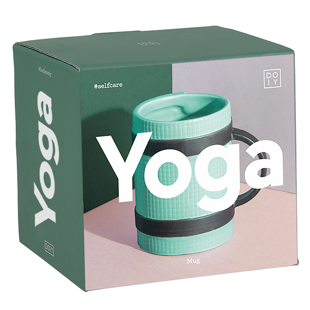 Кружка yoga mug зеленая