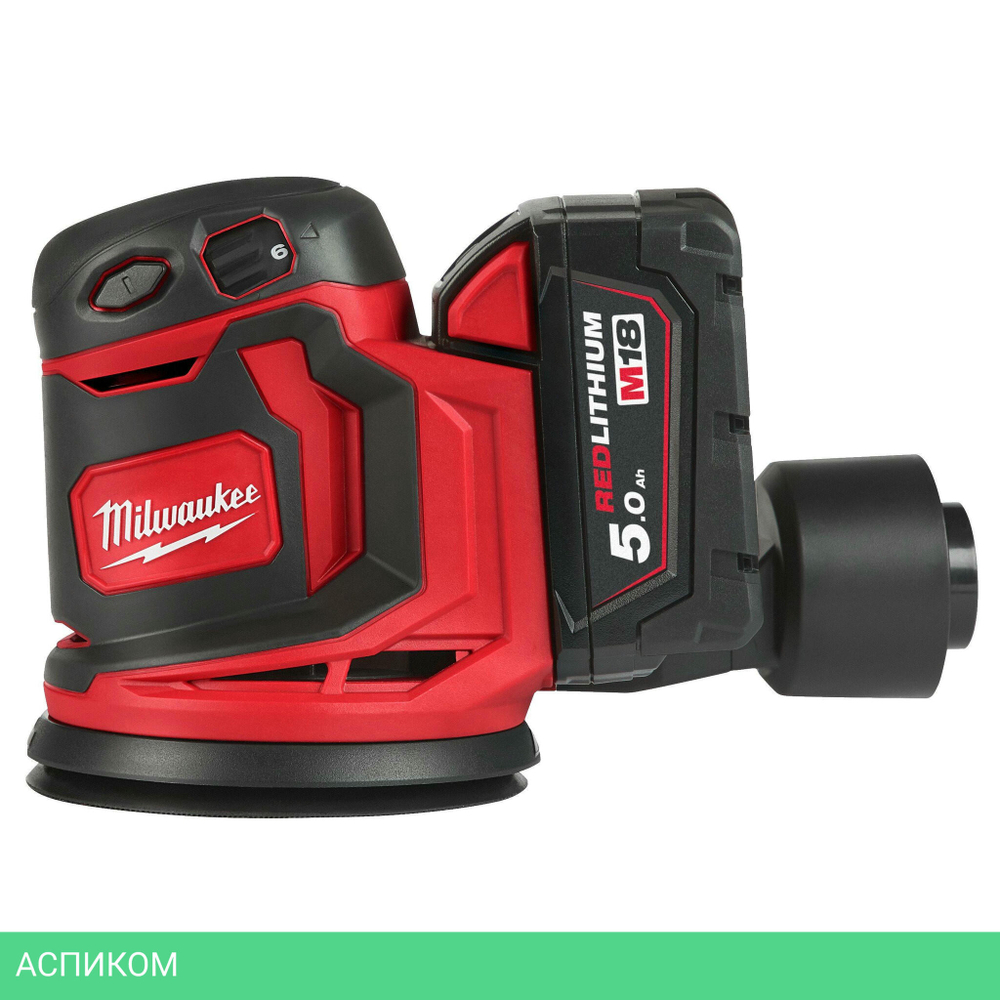 Эксцентриковая шлифмашина Milwaukee M18 BOS125-502B (4933464229)