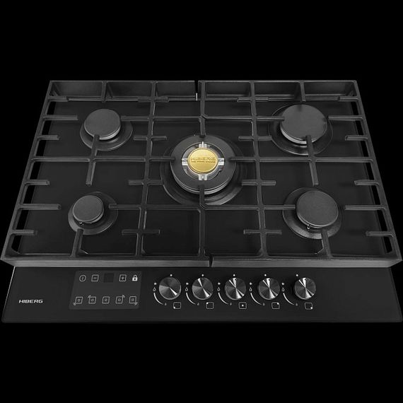 Газовая варочная панель HIBERG VM 7255 B
