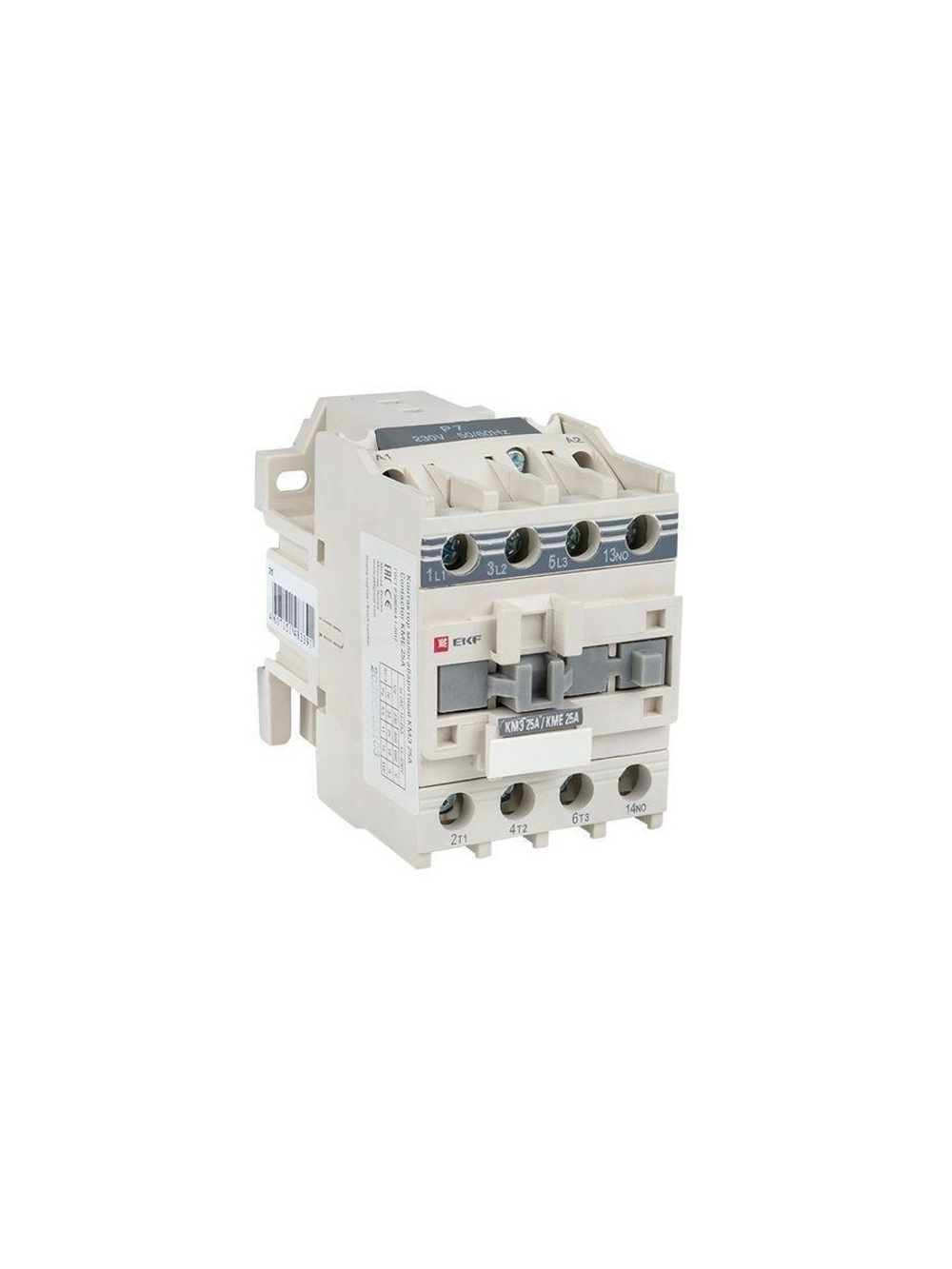 Контактор КМЭ 25А кат. 380В AC 1НЗ EKF ctr-s-25-380-nc