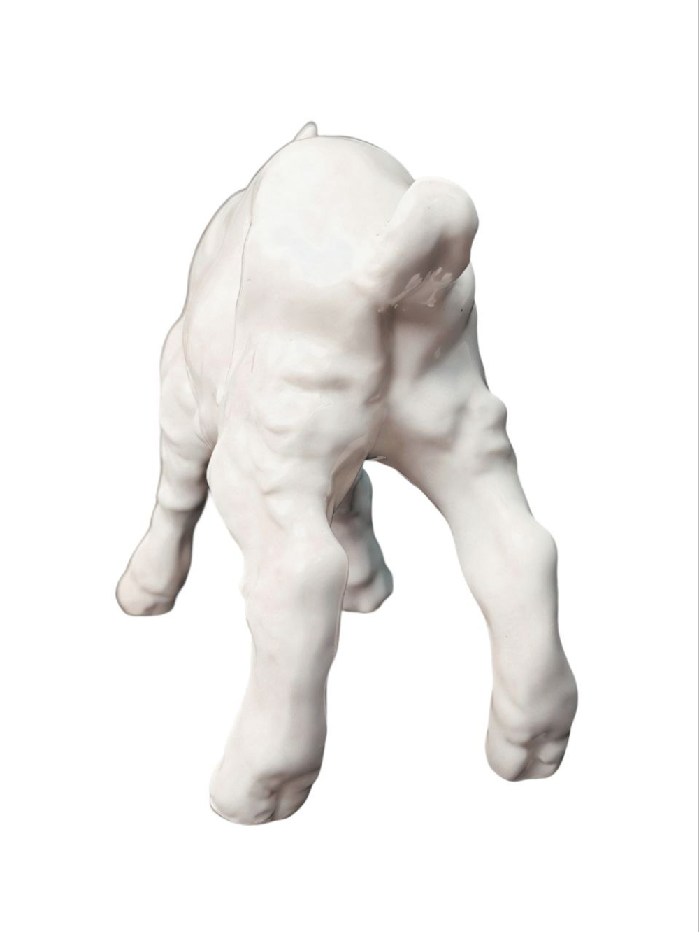 Фаянсовая статуэтка "Козленок" ЗиК Конаково