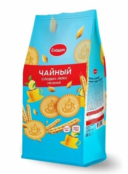 Печенье "Чайный Слодыч люкс" 430г. Слодыч