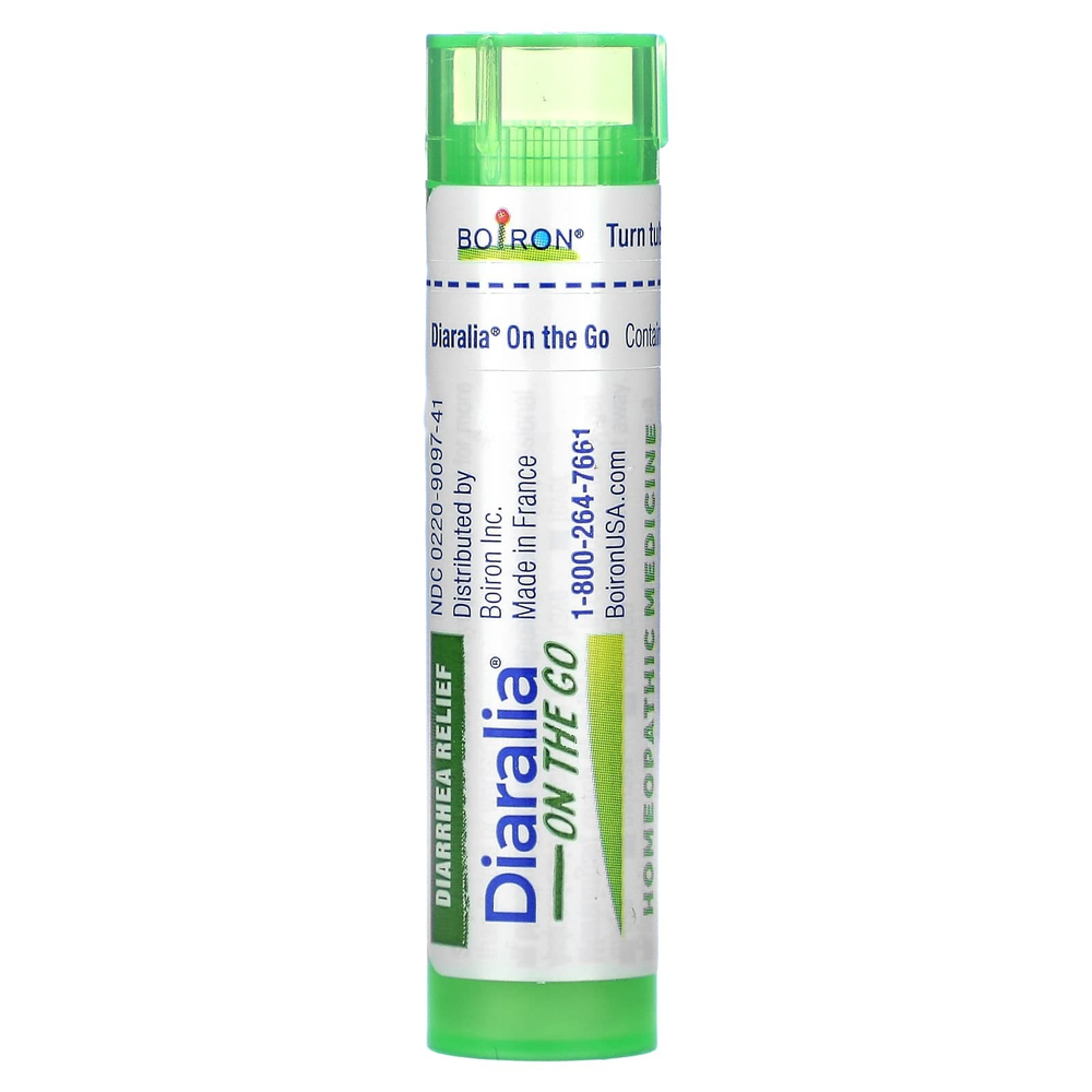 Boiron, Diaralia On The Go, 2 переносных тубуса, прибл. 80 гранул каждая