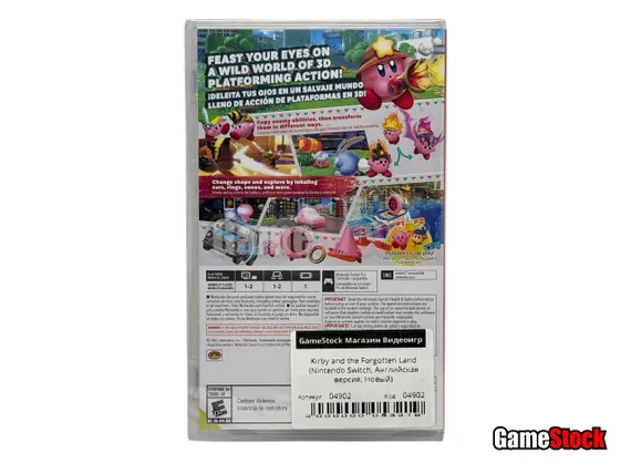 Kirby and the Forgotten Land (Nintendo Switch, Английская версия, Новый)
