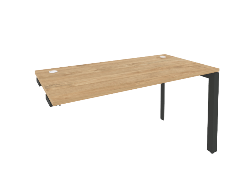 Стол-приставка на П-образном м/к к опорным элементам 800 Onix