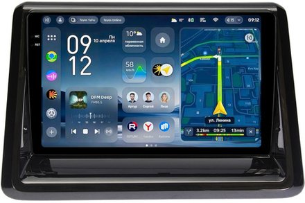 Магнитола для Toyota Noah R80, Voxy, Esqire 2014-2021 - Teyes CC4-PRO монитор 9.5" 2K QLED на Android 13, Snapdragon 778G, AI, CarPlay, DSP, 4G SIM-слот