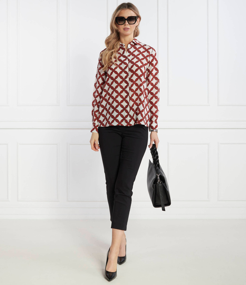 Шелковая рубашка GOCCIA Marella - белый(13111081)