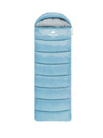 Спальный мешок Naturehike U Series Двойной хлопок осень-зима хаки зелёный U350S, молния слева, 6927595764329L