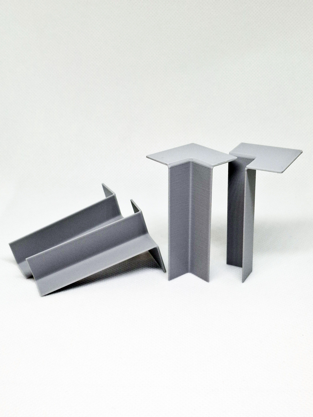 Внутренний угол для плинтуса с прямым профилем 100*13мм - 4 шт.