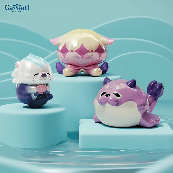 Фигурка Genshin Impact Fantasy Creatures 5 шт 6973817950995 / по мотивам игры "Геншин Импакт", 5 шт