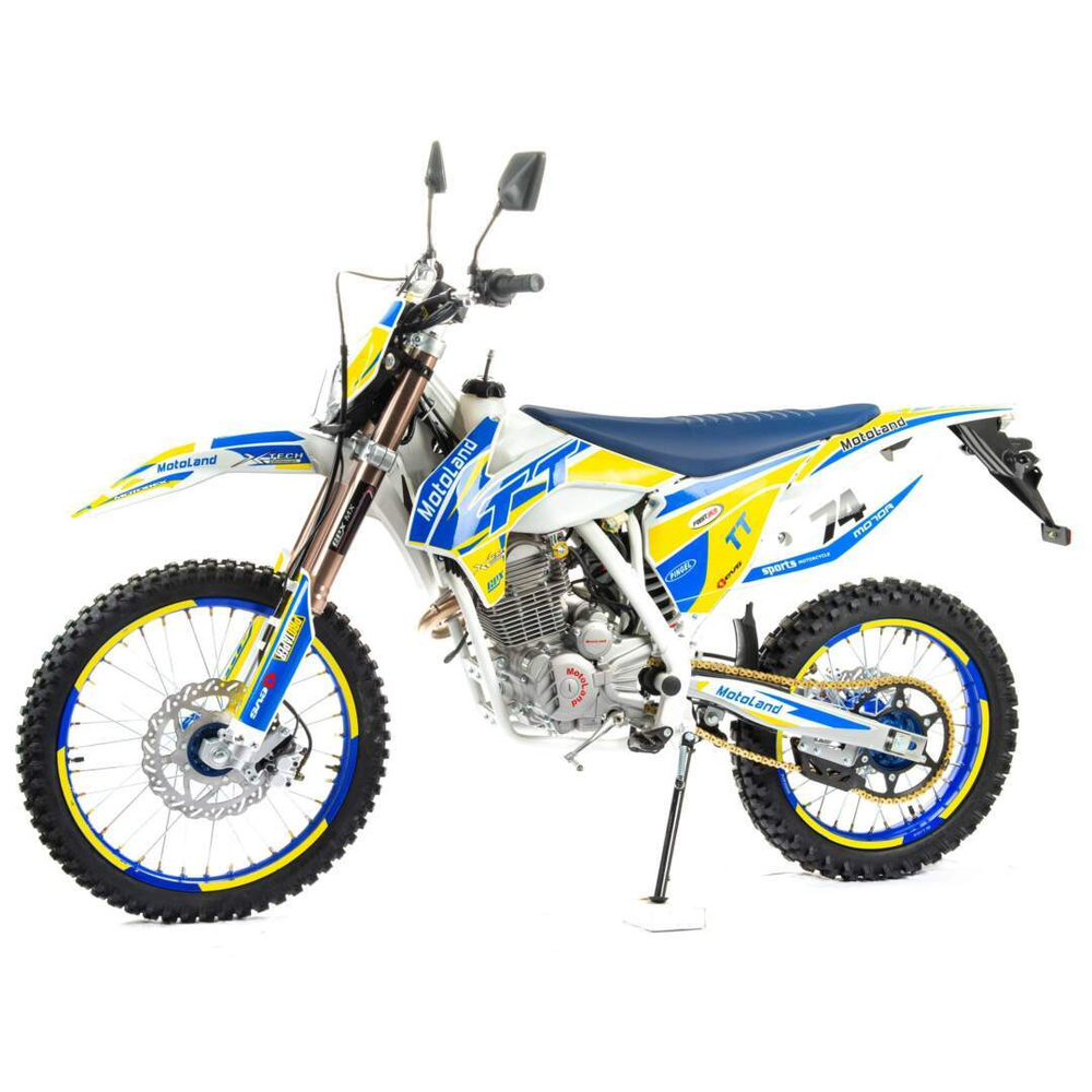 Мотоцикл кроссовый Motoland TT250 (172FMM) ПТС желтый 21/18