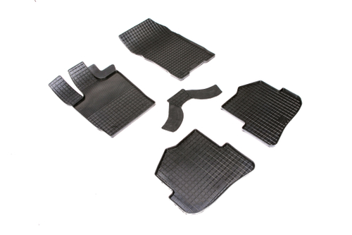 Резиновые коврики Сетка для Audi A1 2010-2018 Seintex.85467