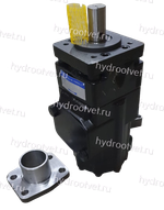 T6CCL-012-014-R00-U - Пластинчатый нерегулируемый насос сдвоенный с рабочим объемом 37+46 см3, взаимозаменяем с насосом НПл 45-56/20 и НПл 45-56/16