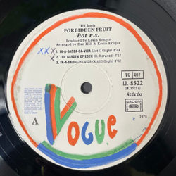 Винтажная виниловая пластинка LP HOT R.S. Forbidden Fruit (Франция 1978)