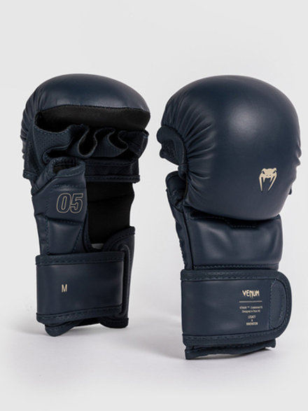 Перчатки ММА Venum Impact Evo Icy Blue