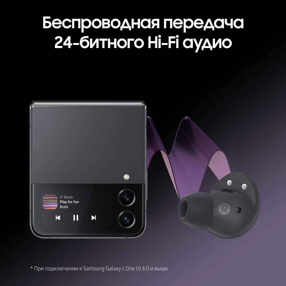 Беспроводные наушники Samsung Galaxy Buds2 Pro Графитовый (Graphite)