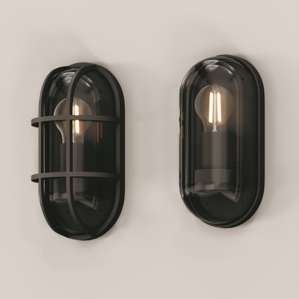 Уличный настенный светильник Outdoor O449WL-01GF1