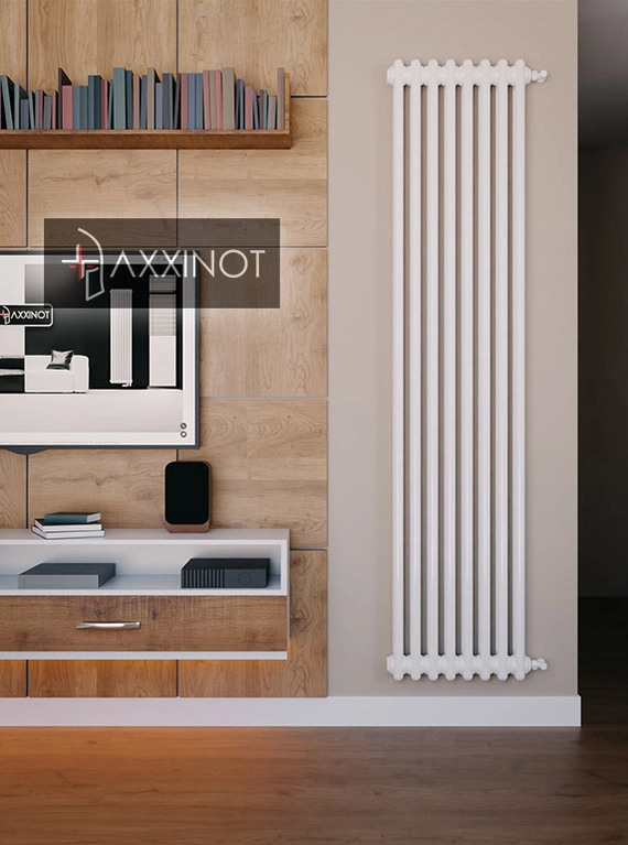 Axxinot Sentir 2150 - двухтрубный трубчатый радиатор высотой 1500 мм, боковое подключение