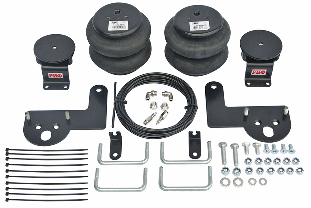 Пневмоподвеска для ГАЗ Соболь на задний мост для стандартной подвески и для лифтованной на 30 мм РИФ