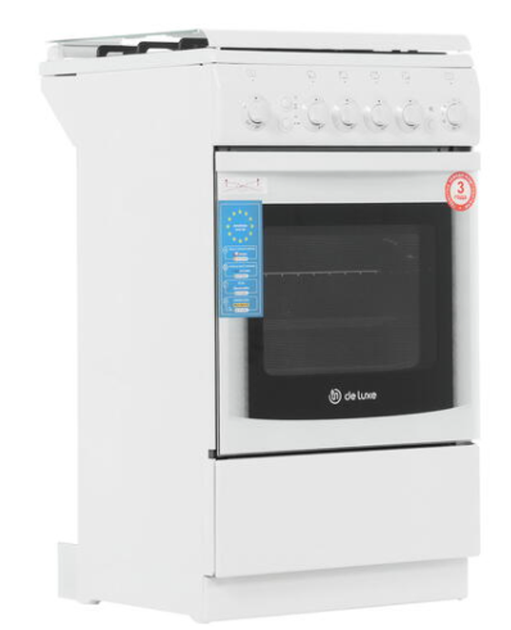 Плита газовая DE LUXE 5040.41г (кр) ЧР