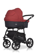 Коляска  BELLA (2 в 1) (RIKO BASIC) 10 серый-красный