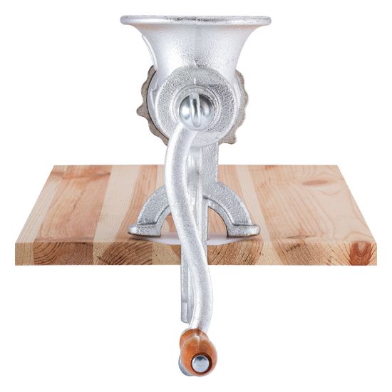 Мясорубка механическая чугунная Kamille KM-6523 со сменными насадками