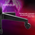 Кресло компьютерное BRABIX "Shooter GM-123", 2 подушки, экокожа, черное/белое, 533191