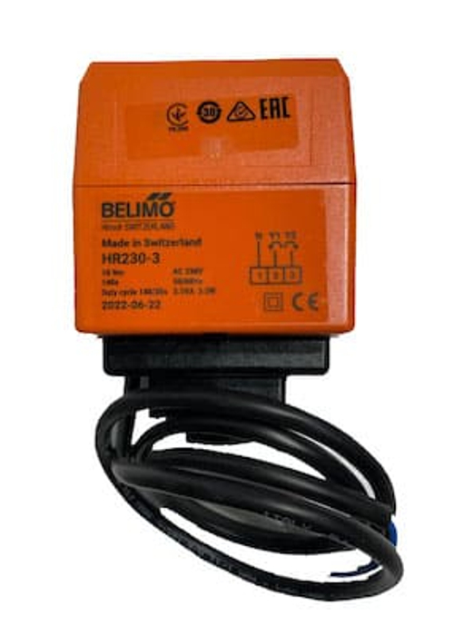 Электропривод трехходового крана Belimo HR-230