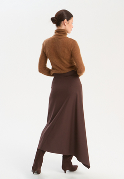 Юбка с воланом