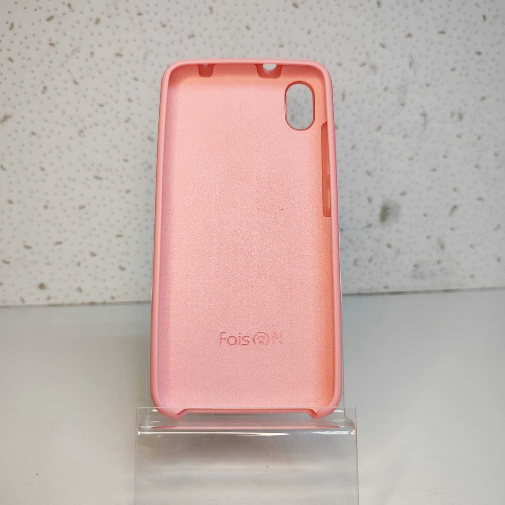 Чехол силиконовый XIAOMI Redmi 7A розовый