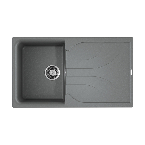 кухонная мойка Omoikiri Yasugata 86-GR Tetogranit/leningrad grey