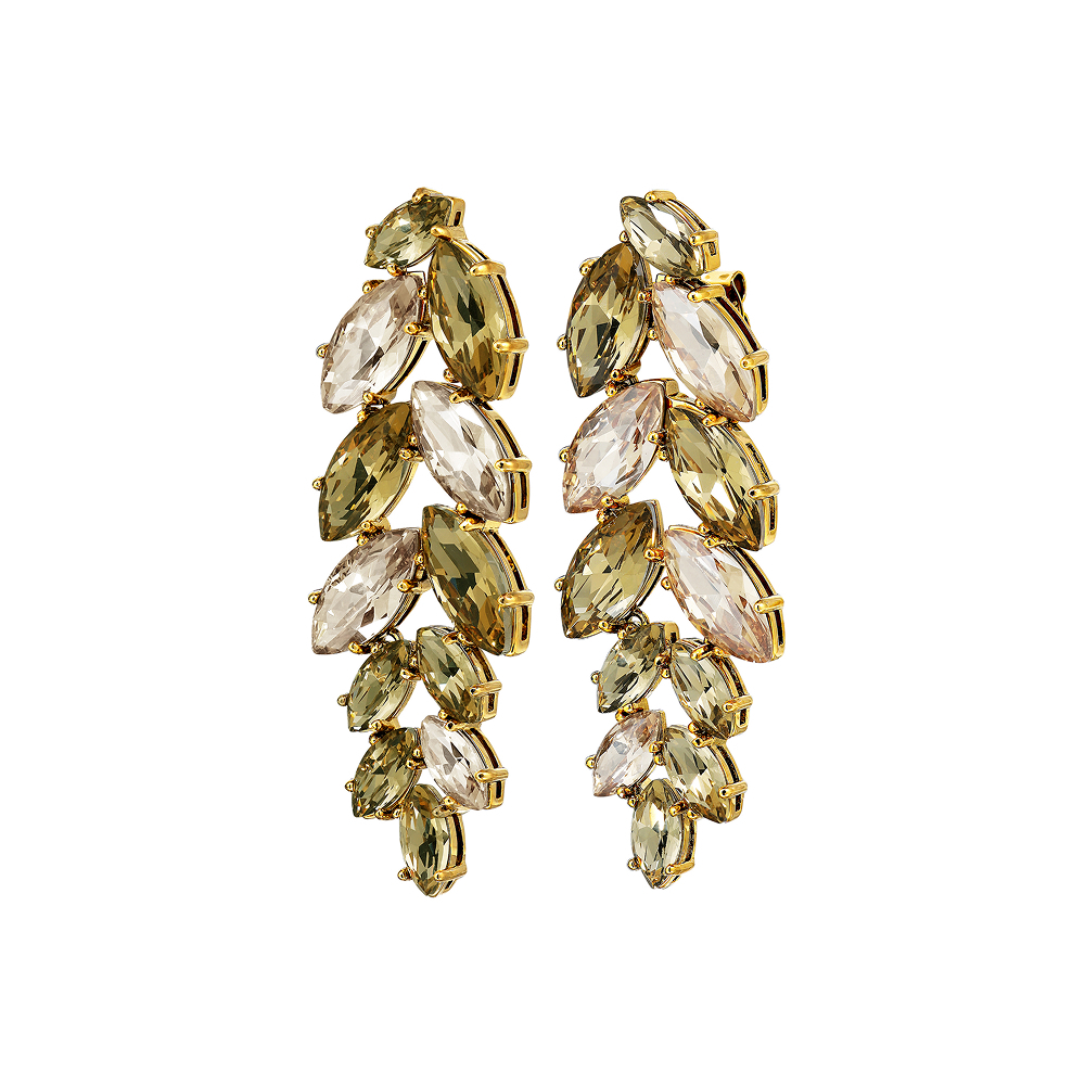 Серьги Dyrberg Kern BANYAN SG GOLDEN 470035