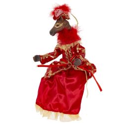 GAEM Игрушка набивная подвес "Лошадь", L15 W9 H37/22 см