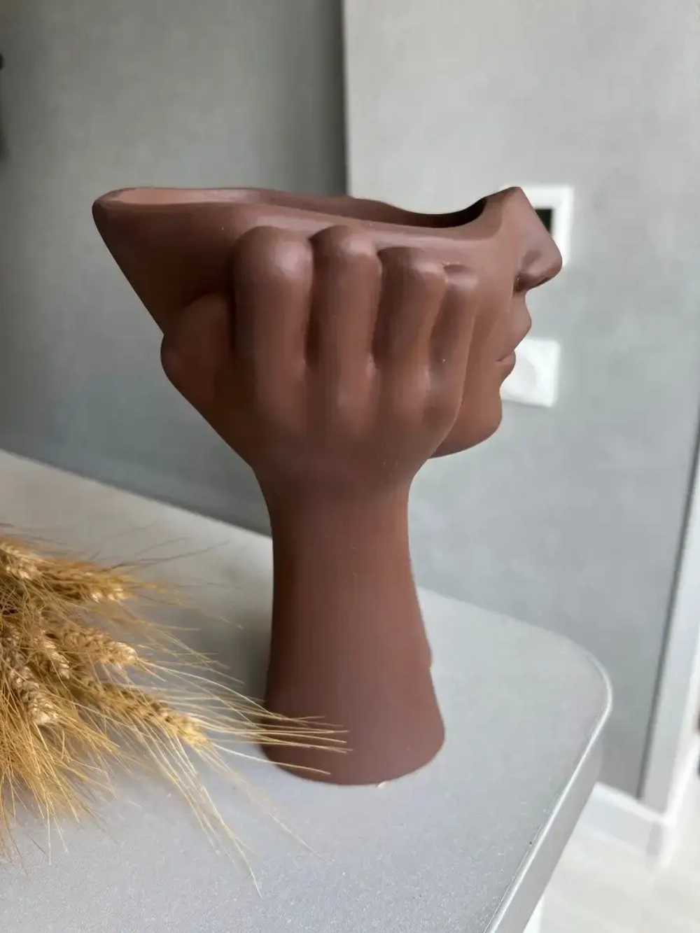 Кашпо-Ваза интерьерная для суккулентов