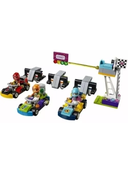 Конструктор для девочек Френдс Большая гонка 654 дет 11040