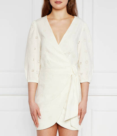 Льняное платье DASHA Pepe Jeans London - бежевый(PL953470)