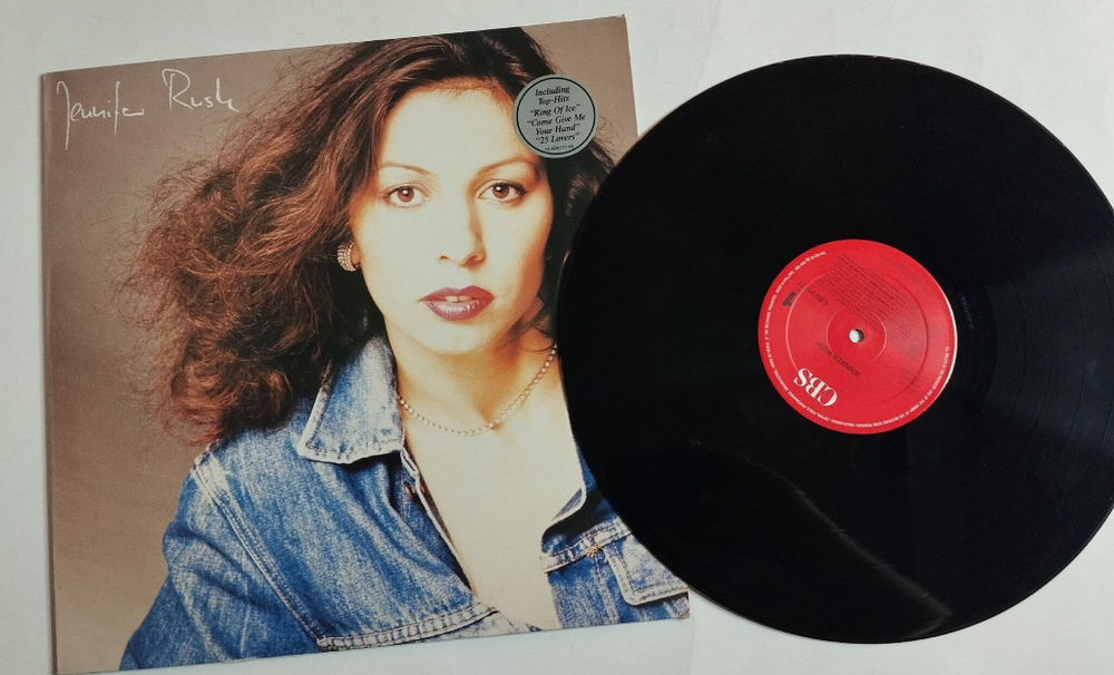 Винтажная виниловая пластинка LP Jennifer Rush (Holland 1984)