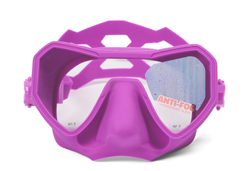 Маска Salvimar NEO, пурпурная, АНТИФОГ