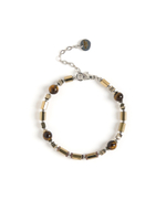 Браслет "Tiger hematite" Silver