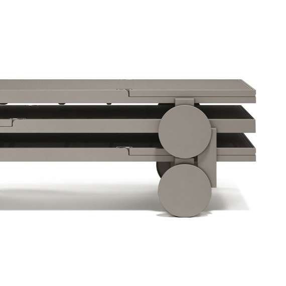 Шезлонг на колесах Gatsby Basic тортора