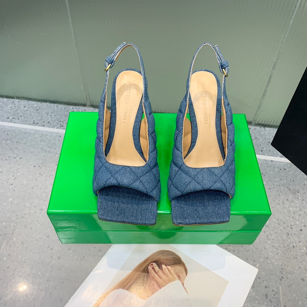 Bottega Veneta Padded Slingback Sandal