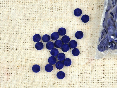 Бархатные бусины Ø 10 мм, 450 гр